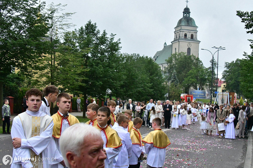Boże Ciało w Biłgoraju. Procesja eucharystyczna
