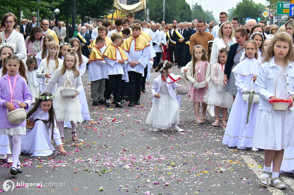 Boże Ciało w Biłgoraju. Procesja eucharystyczna