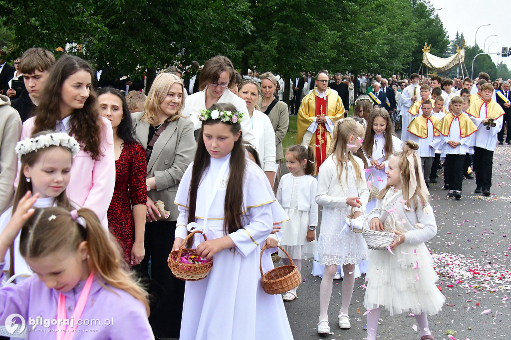 Boże Ciało w Biłgoraju. Procesja eucharystyczna
