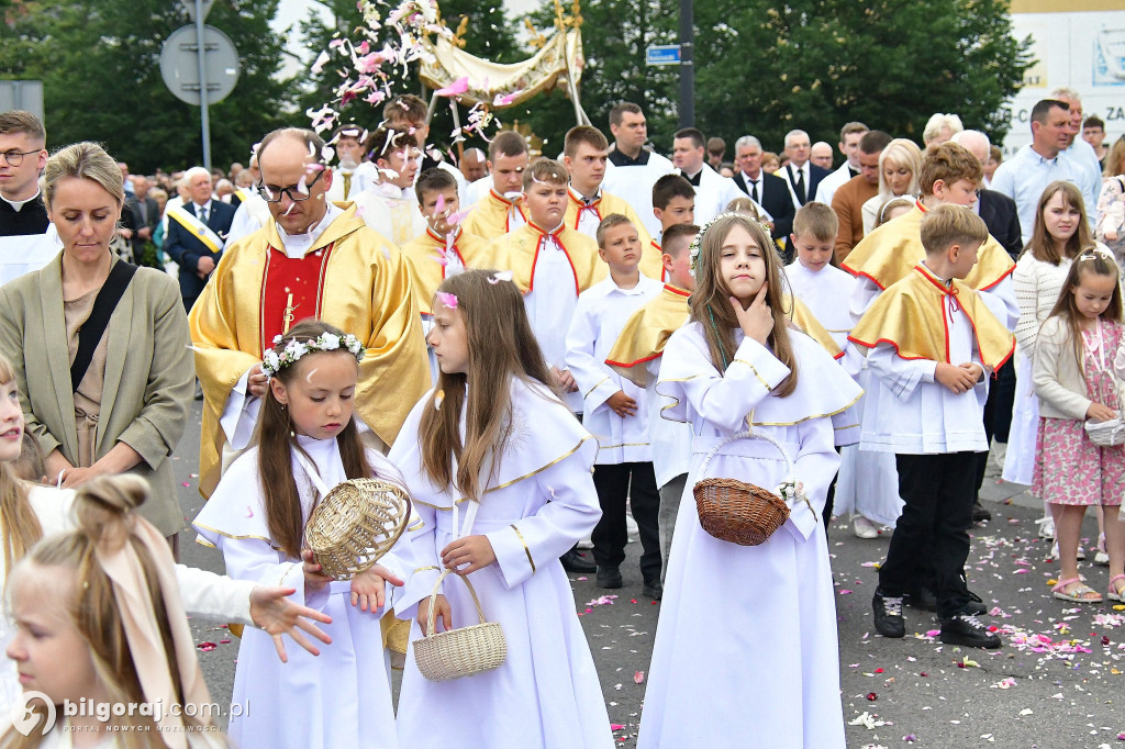 Boże Ciało w Biłgoraju. Procesja eucharystyczna
