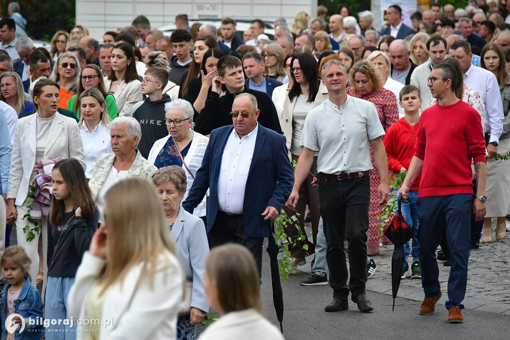 Boże Ciało w Biłgoraju. Procesja eucharystyczna
