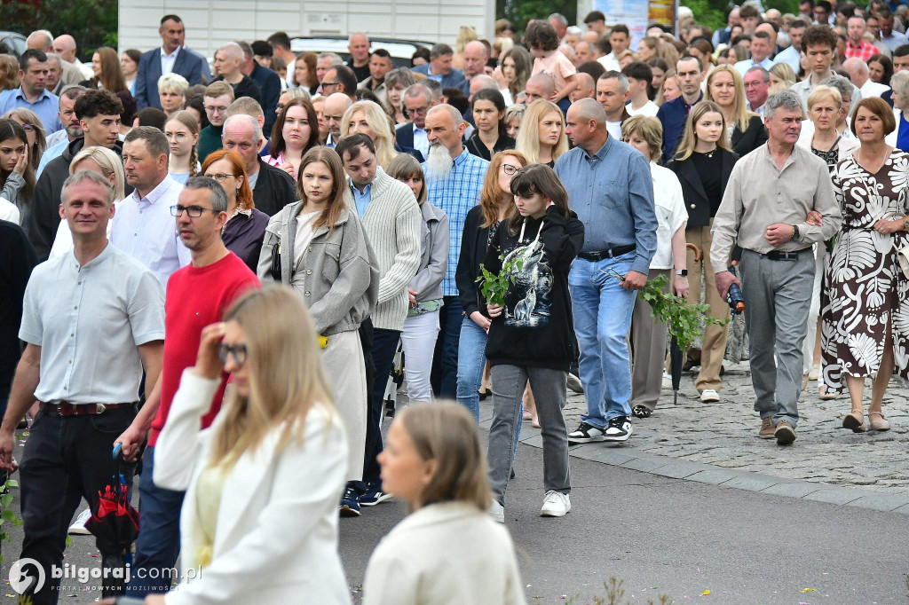 Boże Ciało w Biłgoraju. Procesja eucharystyczna