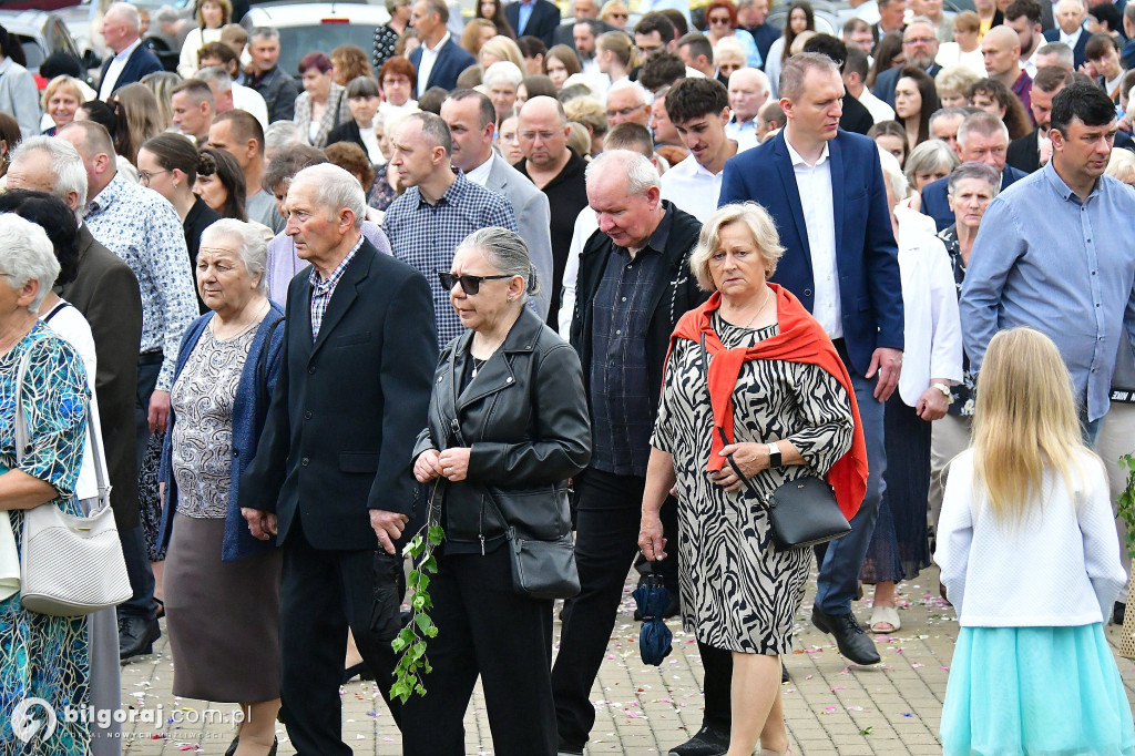 Boże Ciało w Biłgoraju. Procesja eucharystyczna