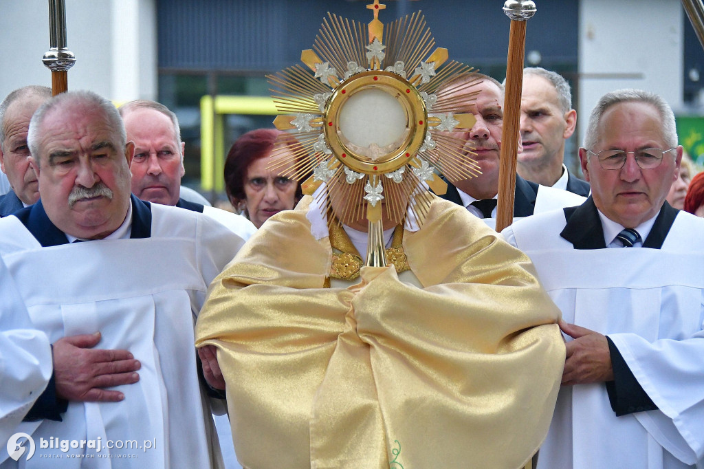 Boże Ciało w Biłgoraju. Procesja eucharystyczna