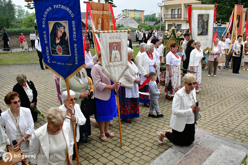 Boże Ciało w Biłgoraju. Procesja eucharystyczna
