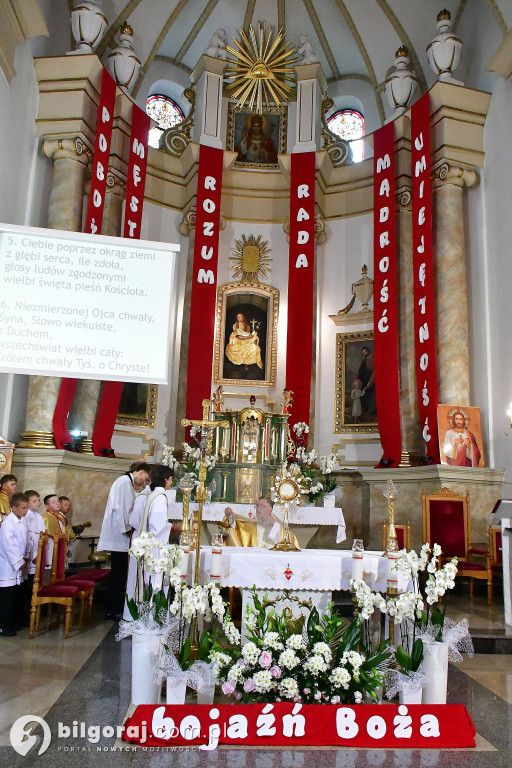 Boże Ciało w Biłgoraju. Procesja eucharystyczna