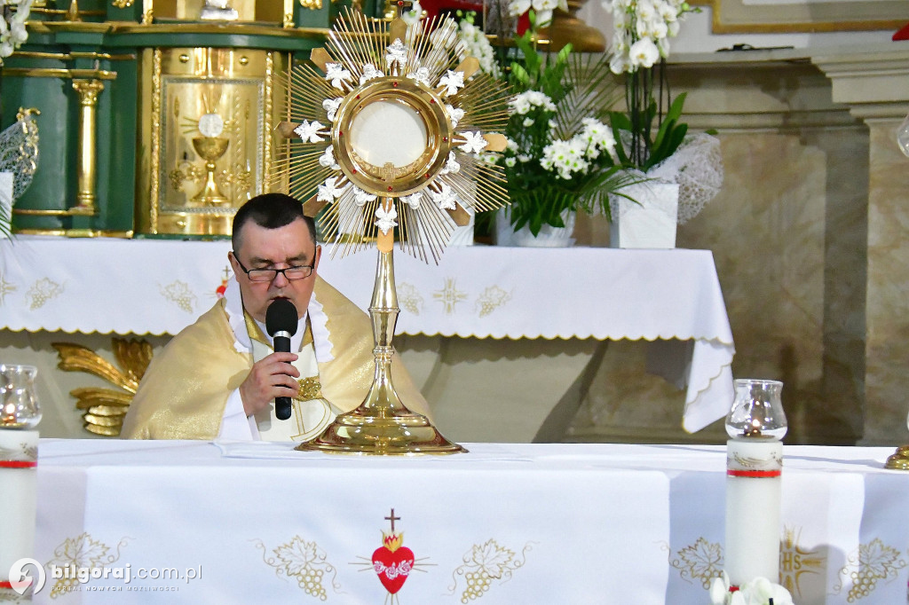 Boże Ciało w Biłgoraju. Procesja eucharystyczna