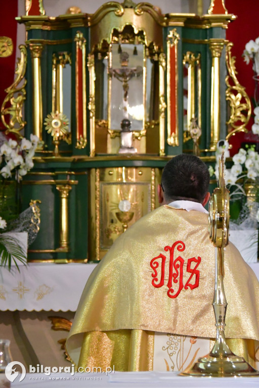 Boże Ciało w Biłgoraju. Procesja eucharystyczna