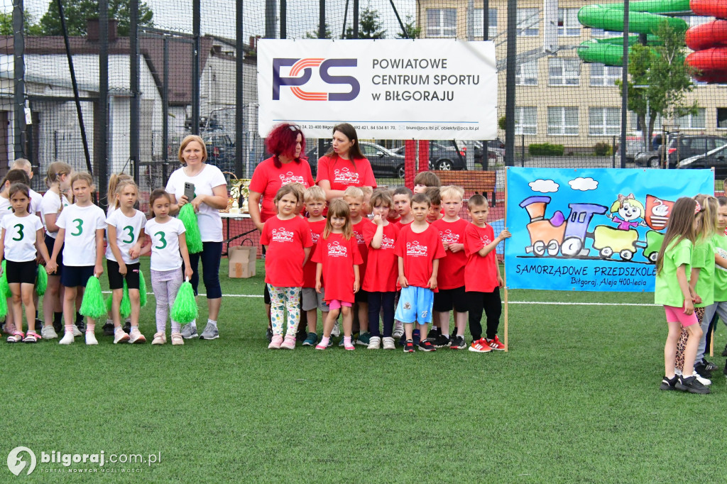 Przedszkolaki rywalizowały na PCS w Biłgoraju