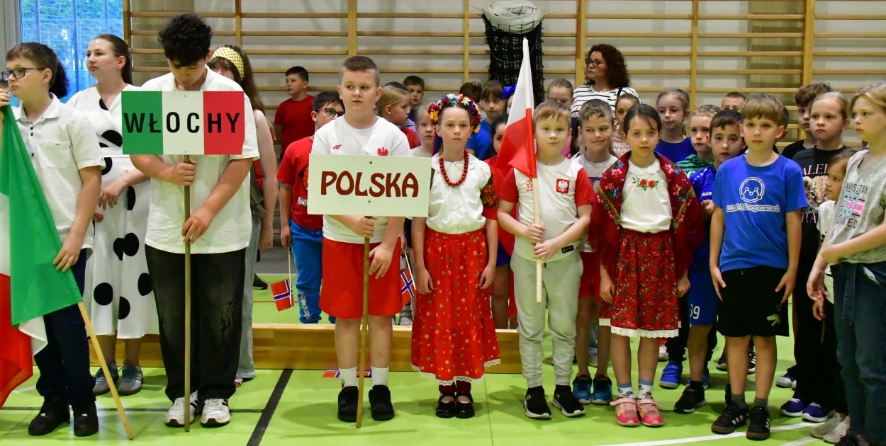 Olimpiada sportowa w biłgorajskiej 