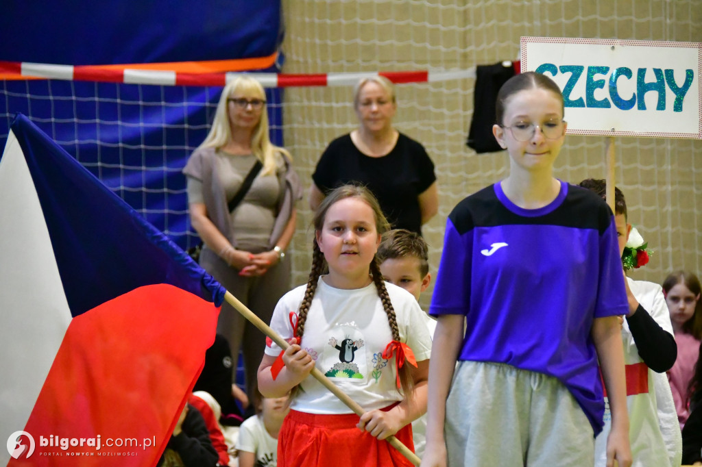 Olimpiada sportowa w biłgorajskiej 