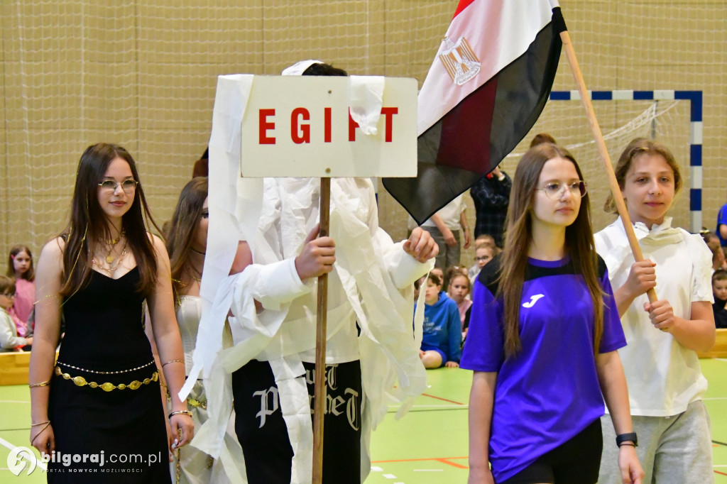 Olimpiada sportowa w biłgorajskiej 