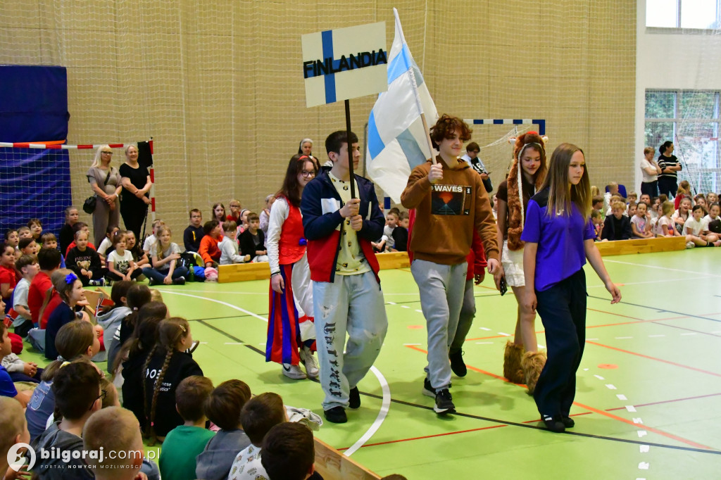 Olimpiada sportowa w biłgorajskiej 