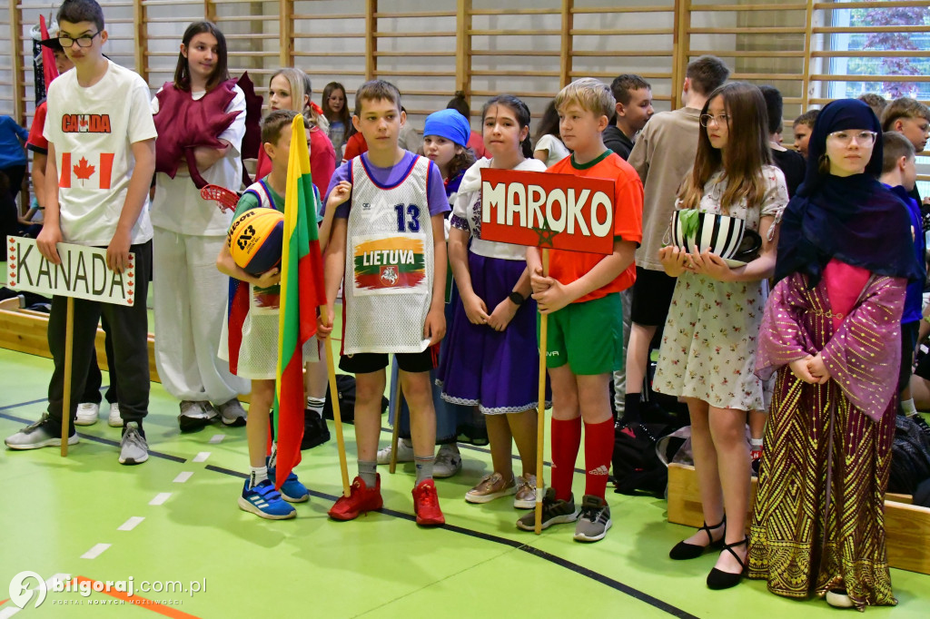 Olimpiada sportowa w biłgorajskiej 