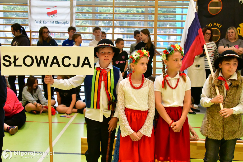 Olimpiada sportowa w biłgorajskiej 