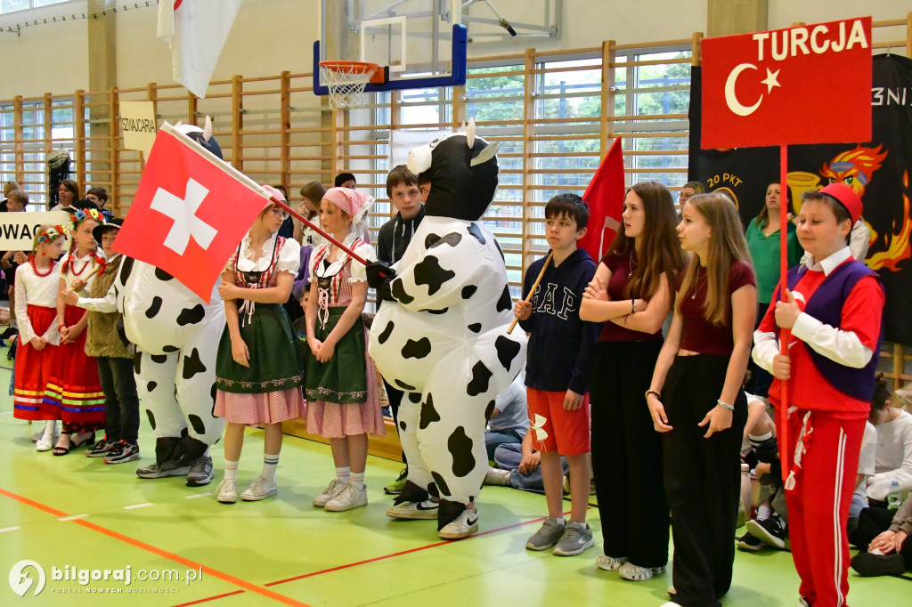 Olimpiada sportowa w biłgorajskiej 