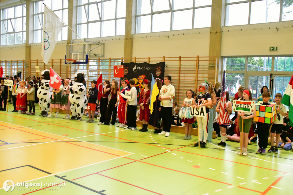 Olimpiada sportowa w biłgorajskiej 
