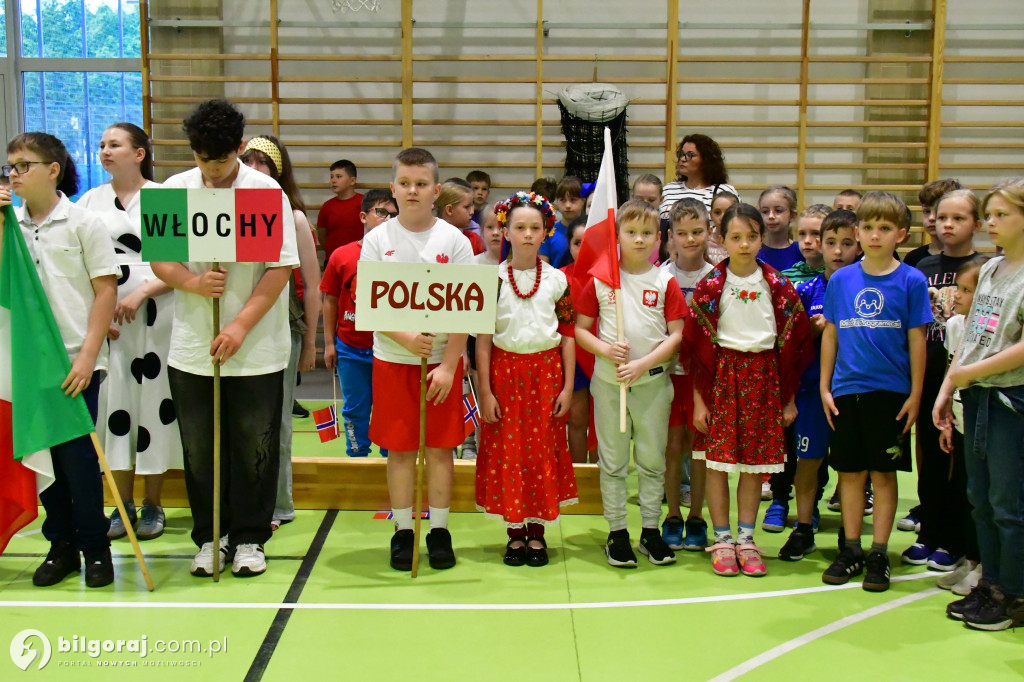 Olimpiada sportowa w biłgorajskiej 