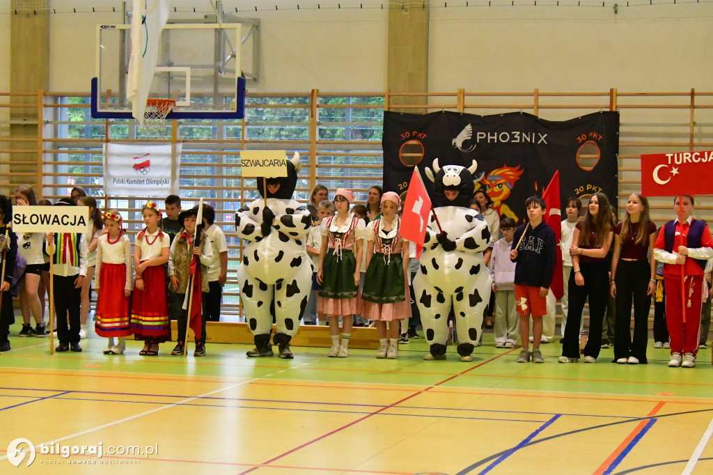 Olimpiada sportowa w biłgorajskiej 
