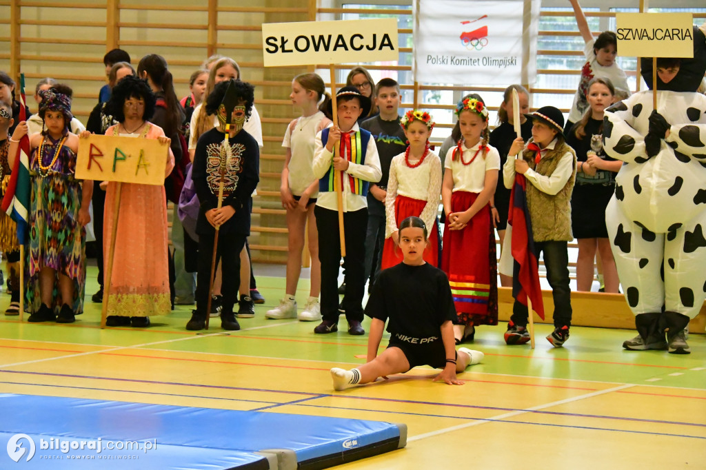 Olimpiada sportowa w biłgorajskiej 