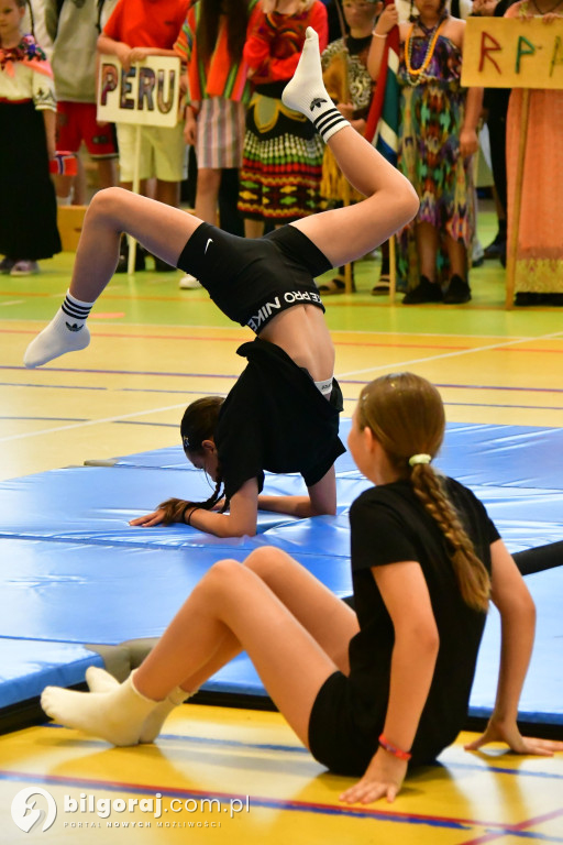 Olimpiada sportowa w biłgorajskiej 