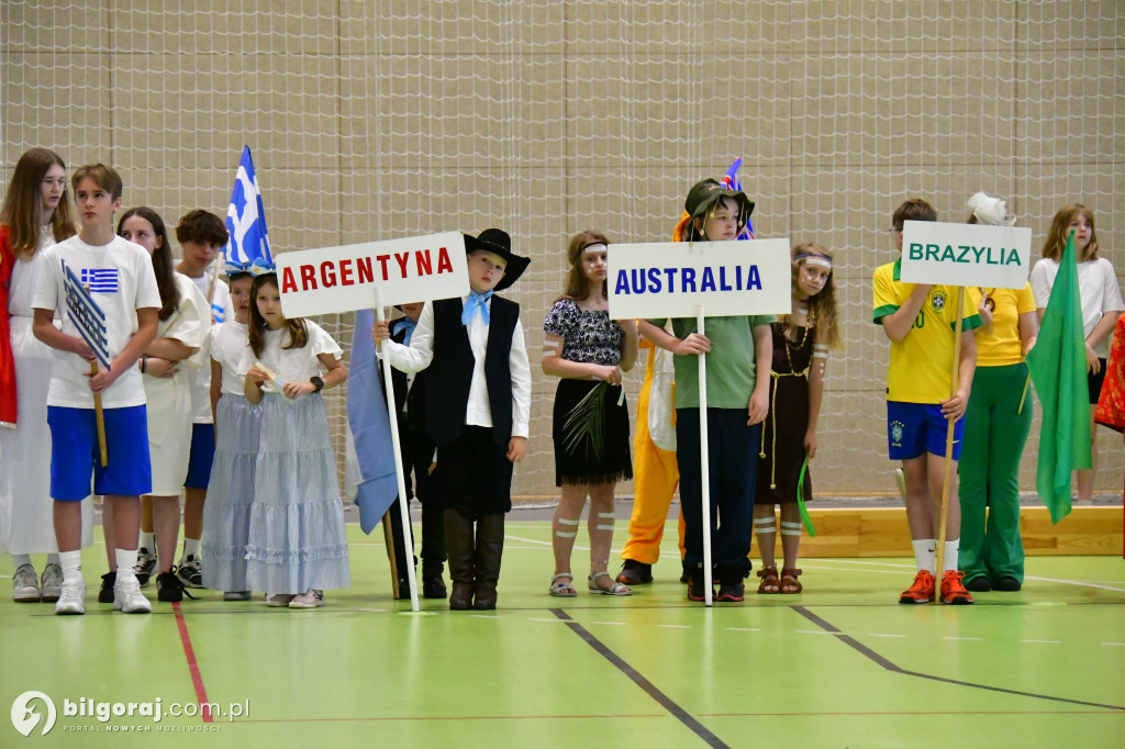 Olimpiada sportowa w biłgorajskiej 
