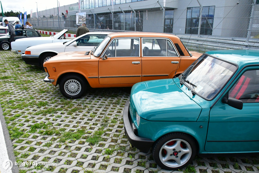 Zlot zabytkowych aut w Biłgoraju na Autodromie