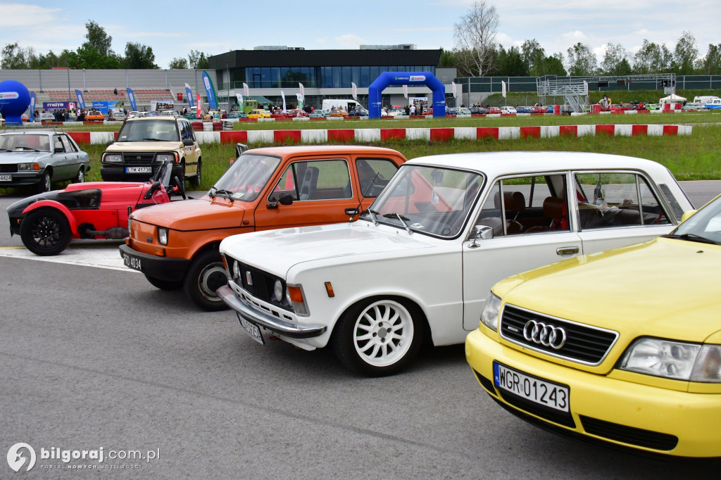 Zlot zabytkowych aut w Biłgoraju na Autodromie