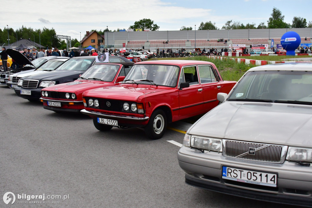 Zlot zabytkowych aut w Biłgoraju na Autodromie