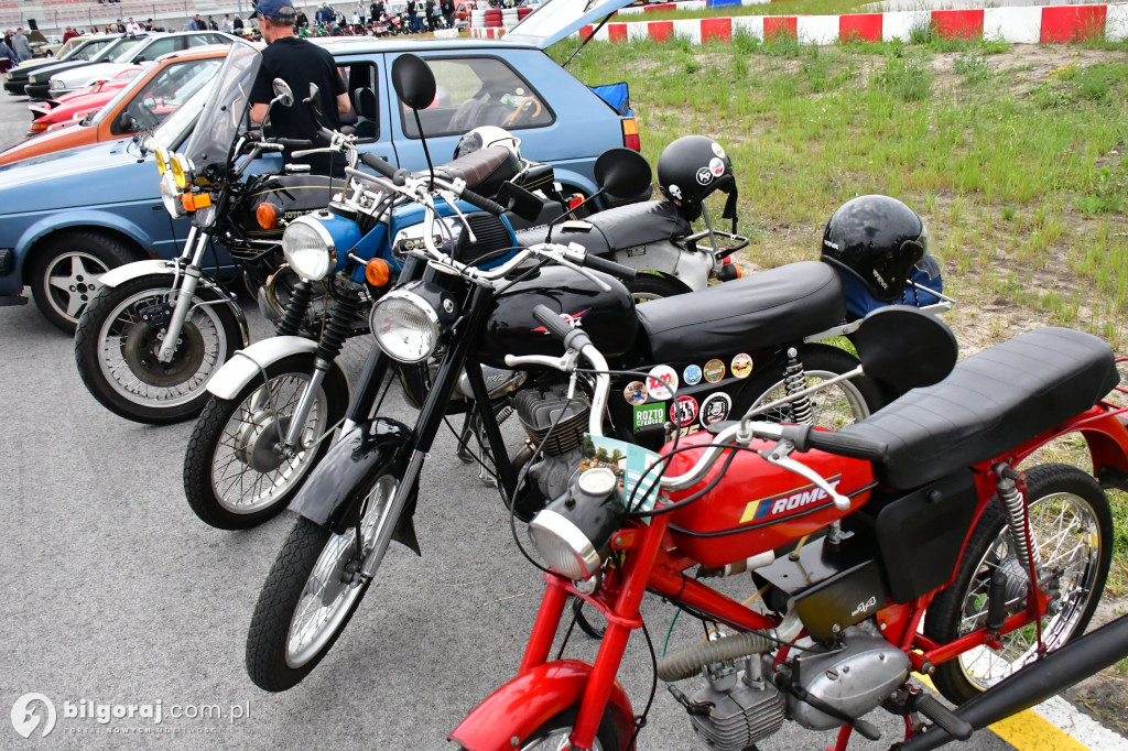 Zlot zabytkowych aut w Biłgoraju na Autodromie