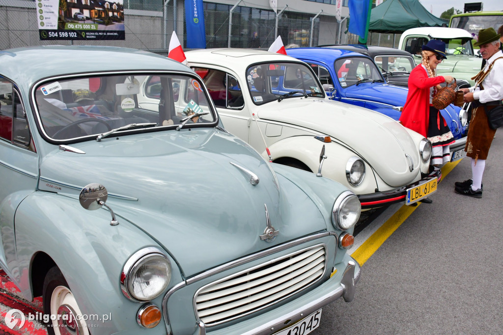 Zlot zabytkowych aut w Biłgoraju na Autodromie