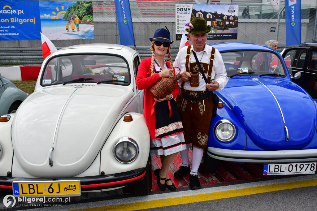 Zlot zabytkowych aut w Biłgoraju na Autodromie