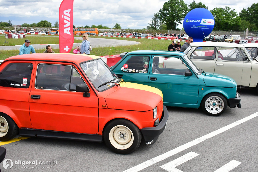 Zlot zabytkowych aut w Biłgoraju na Autodromie