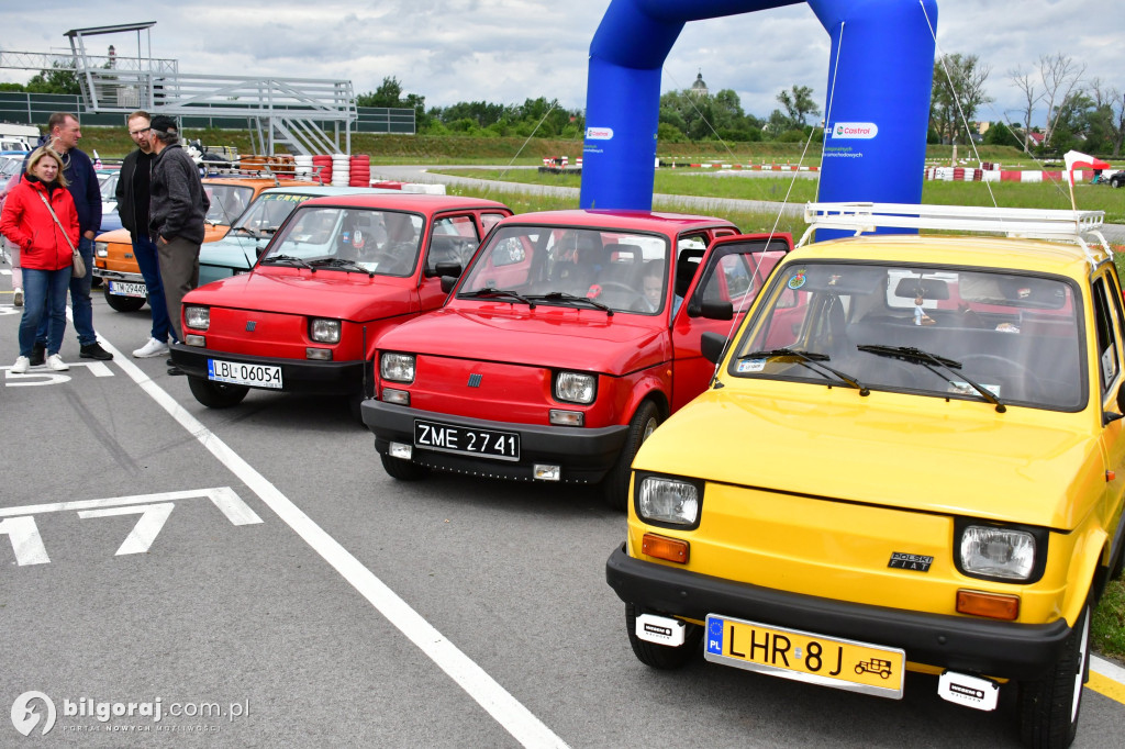 Zlot zabytkowych aut w Biłgoraju na Autodromie