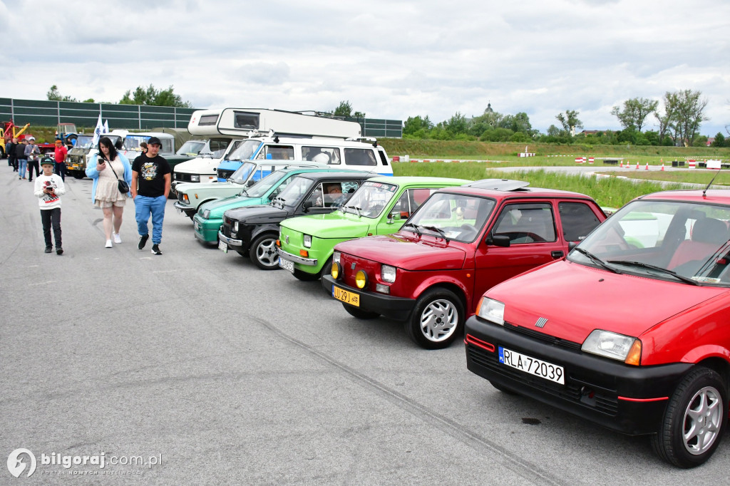 Zlot zabytkowych aut w Biłgoraju na Autodromie