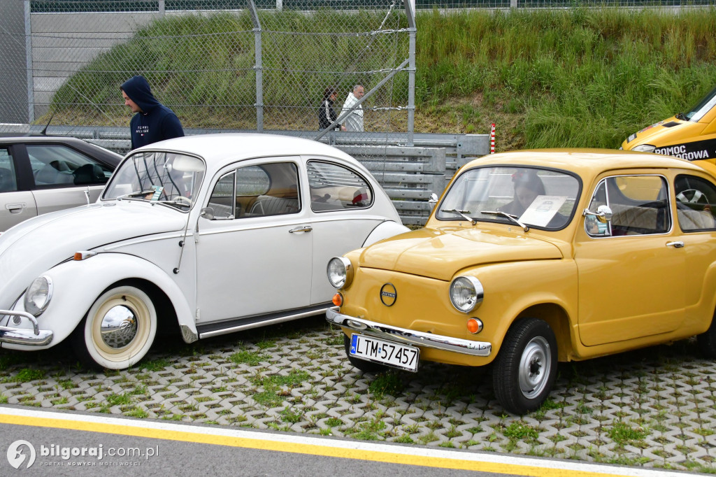 Zlot zabytkowych aut w Biłgoraju na Autodromie