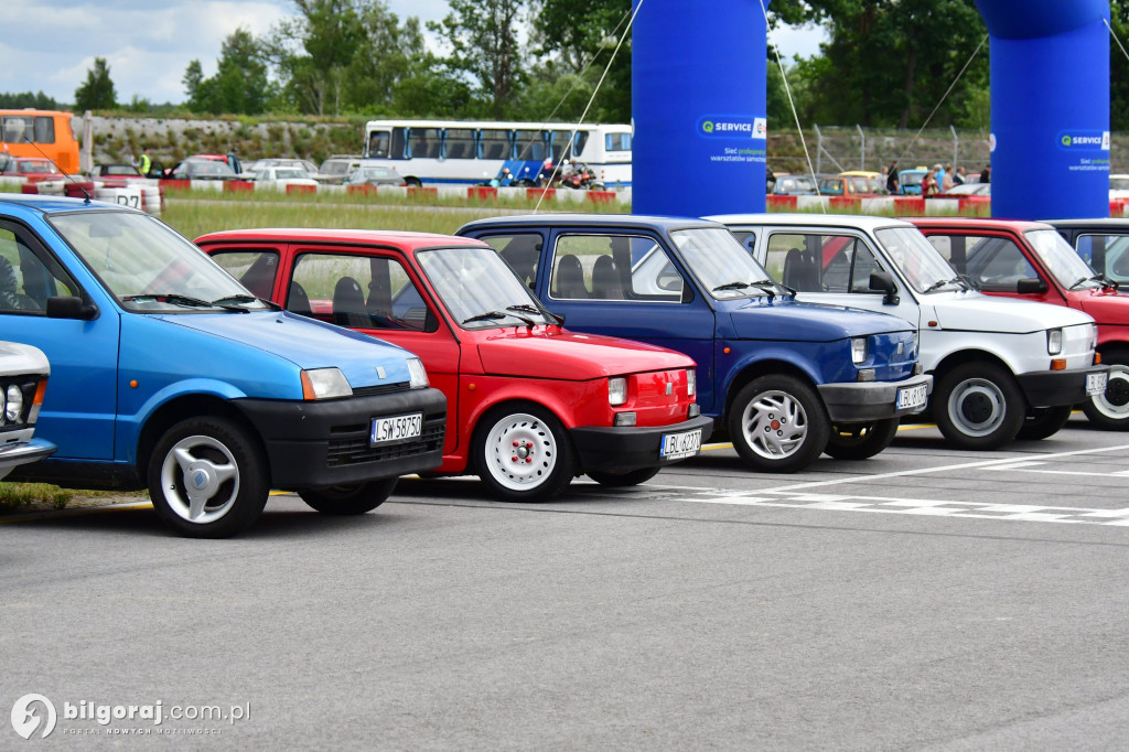 Zlot zabytkowych aut w Biłgoraju na Autodromie