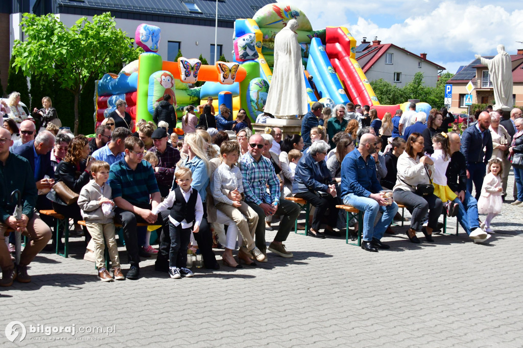 Piknik rodzinny u św. Jana Pawła II w Biłgoraju