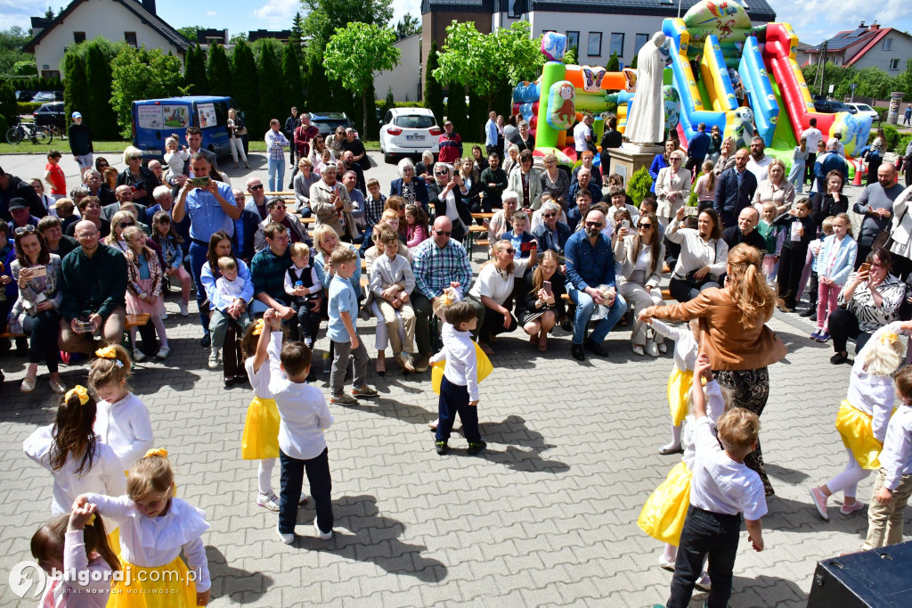 Piknik rodzinny u św. Jana Pawła II w Biłgoraju