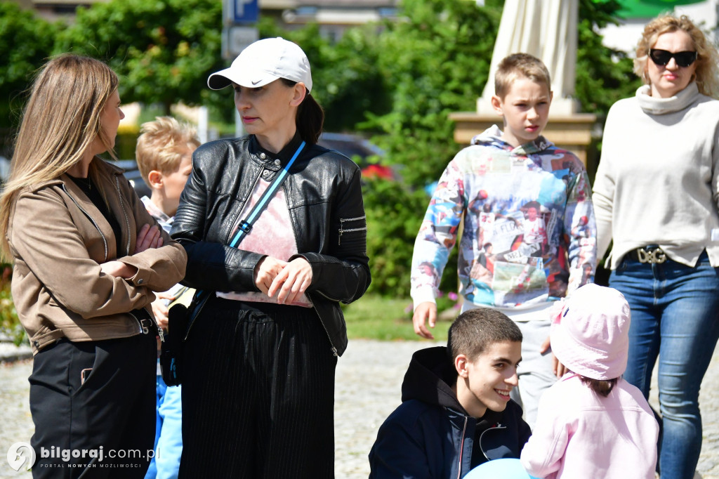 Piknik rodzinny u św. Jana Pawła II w Biłgoraju