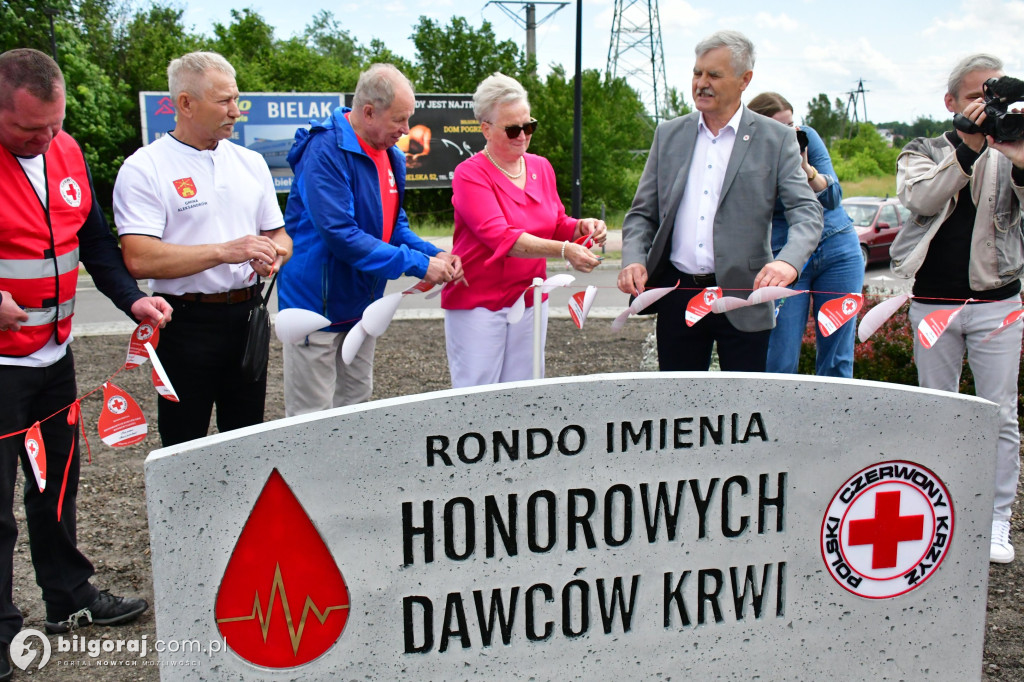 Biłgoraj. Jest rondo im. Honorowych Dawców Krwi