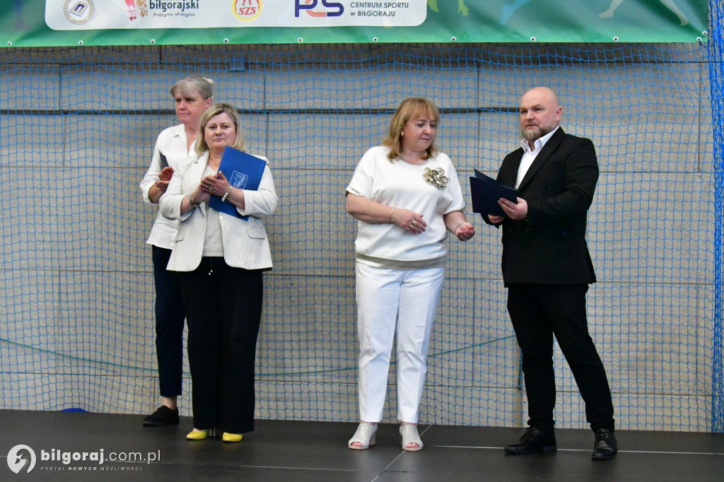 Powiat biłgorajski nagrodził młodych sportowców