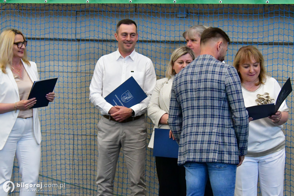 Powiat biłgorajski nagrodził młodych sportowców