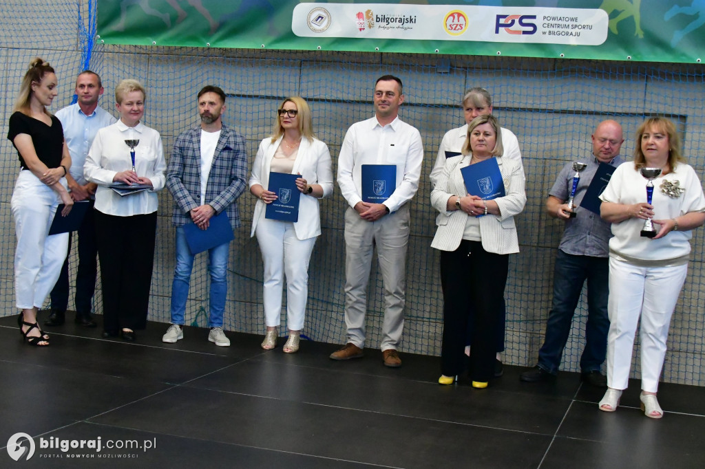 Powiat biłgorajski nagrodził młodych sportowców