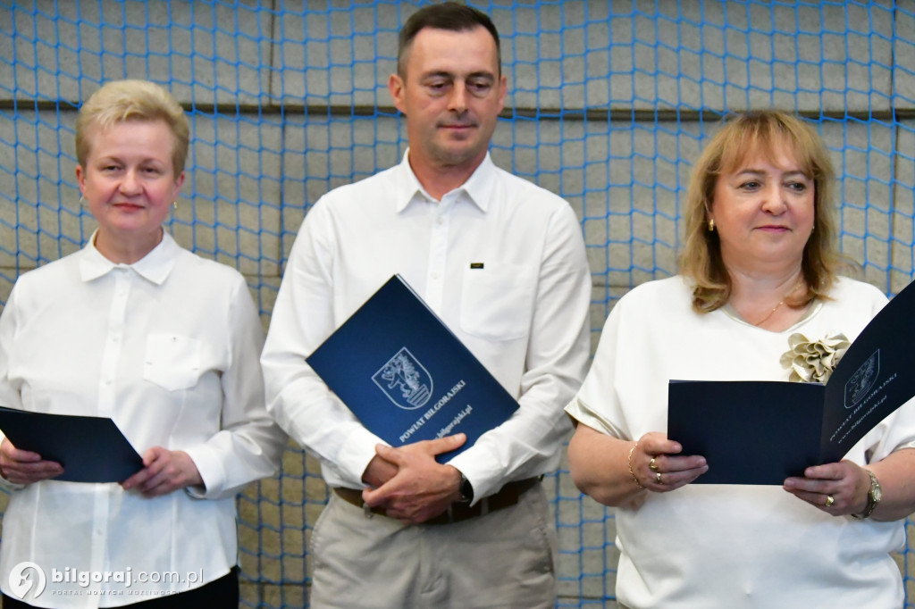 Powiat biłgorajski nagrodził młodych sportowców
