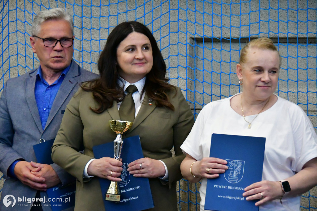 Powiat biłgorajski nagrodził młodych sportowców