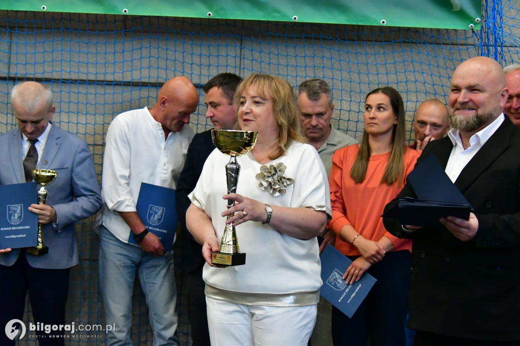Powiat biłgorajski nagrodził młodych sportowców