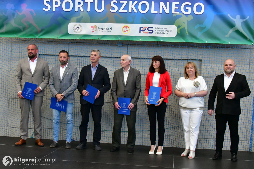 Powiat biłgorajski nagrodził młodych sportowców