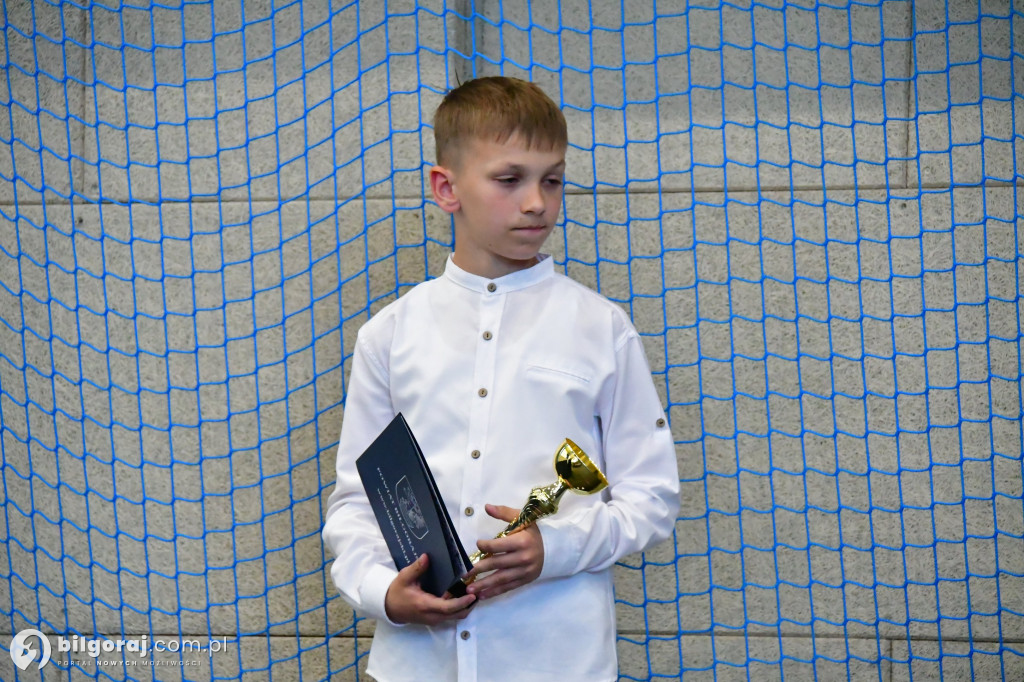 Powiat biłgorajski nagrodził młodych sportowców
