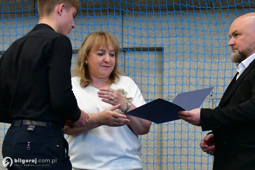 Powiat biłgorajski nagrodził młodych sportowców
